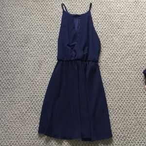 navy blue dress